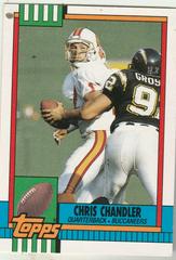Chris Chandler #130T Football Cards 1990 Topps Traded Prices