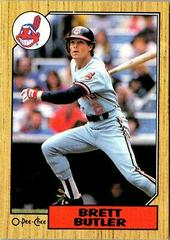 Brett Butler #197 Baseball Cards 1987 O Pee Chee Prices