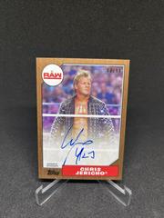 Chris Jericho Wrestling Cards 2017 Topps WWE Heritage Autographs Prices