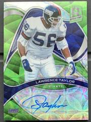 Lawrence Taylor [Green] Football Cards 2022 Panini Spectra Signatures Prices