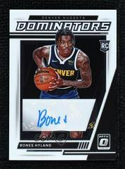Bones Hyland #RD-NHY Basketball Cards 2021 Panini Donruss Optic Rookie Dominators Signatures Prices