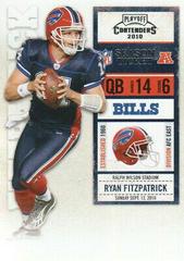 Ryan Fitzpatrick #12 Football Cards 2010 Playoff Contenders Prices
