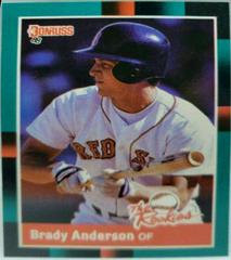 Brady Anderson #14 Baseball Cards 1988 Donruss Rookies Prices