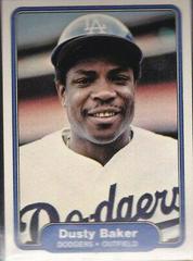 Dusty Baker #1 Baseball Cards 1982 Fleer Prices
