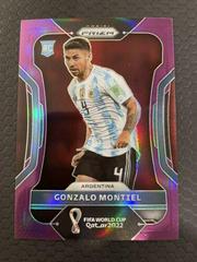 Gonzalo Montiel [Purple] #3 Soccer Cards 2022 Panini Prizm World Cup Prices