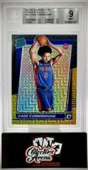 Cade Cunningham [Choice Black Gold] #161 Basketball Cards 2021 Panini Donruss Optic Prices