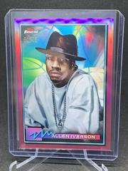 Allen Iverson [Pink Refractor] Basketball Cards 2021 Topps Finest Prices