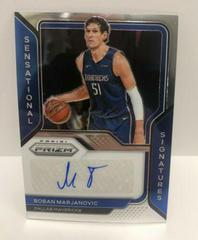Boban Marjanovic [Silver Prizm] Basketball Cards 2020 Panini Prizm Sensational Signatures Prices
