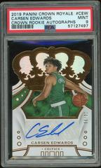 Carsen Edwards Basketball Cards 2019 Panini Crown Royale Rookie Autographs Prices