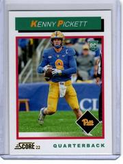 Kenny Pickett [Gold] #TB1 Football Cards 2022 Panini Score 1992 Throwback Rookie Prices