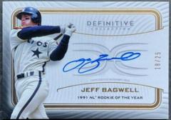 Jeff Bagwell #LAC-BAG Baseball Cards 2023 Topps Definitive Legendary Autograph Collection Prices