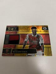 Bukayo Saka [Gold] Soccer Cards 2022 Panini Select Premier League Memorabilia Prices