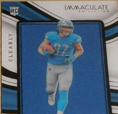 Sam LaPorta #17 Football Cards 2023 Panini Immaculate Clearly Immaculate Rookie Jersey Prices