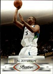 Al Jefferson #59 Basketball Cards 2009 Panini Prestige Prices