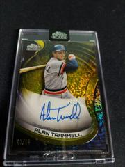 Alan Trammell [Gold Mini Diamond] Baseball Cards 2022 Topps Chrome Black Autographs Prices