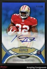 Kendall Hunter Football Cards 2011 Bowman Sterling Autograph Prices