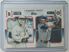 George Sisler, Ichiro #LL7 Baseball Cards 2010 Topps Legendary Lineage Prices