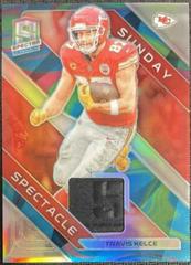 Travis Kelce [Marble Neon] #2 Football Cards 2023 Panini Spectra Sunday Spectacle Prices