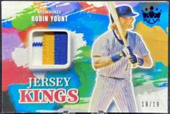 Robin Yount [Purple] #JK-RY Baseball Cards 2022 Panini Diamond Kings Jersey Prices
