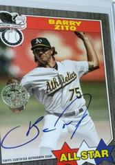 Barry Zito [Black] #87ASA-BZ Baseball Cards 2022 Topps Update 1987 Autographs Prices
