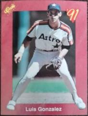 Luis Gonzalez #T91 Baseball Cards 1991 Classic Prices