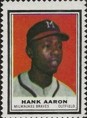 Hank Aaron Baseball Cards 1962 Topps Stamps Prices
