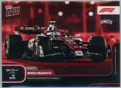 Zhou Guanyu [Red] #4 Racing Cards 2022 Topps Now Formula 1 Prices