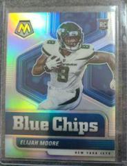 Elijah Moore [Silver] #15 Football Cards 2021 Panini Mosaic Blue Chips Prices
