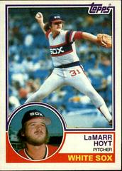 LaMarr Hoyt Baseball Cards 1983 Topps Prices