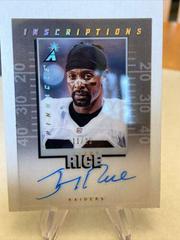 Jerry Rice #PI-JR Football Cards 2022 Panini Zenith Pinnacle Inscriptions Prices