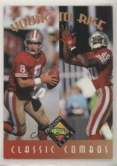 Steve Young, Jerry Rice #391 Football Cards 1994 Pro Line Live Prices
