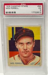 Wes Ferrell #94 Baseball Cards 1936 Diamond Stars Prices