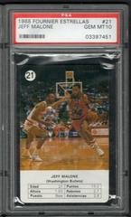 Jeff Malone #21 Basketball Cards 1988 Fournier Estrellas Prices