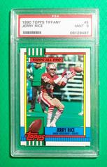 Jerry Rice #8 Football Cards 1990 Topps Tiffany Prices