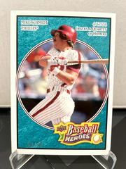 Mike Schmidt [Sea Green] Baseball Cards 2008 Upper Deck Baseball Heroes Prices