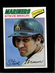 Steve Braun #606 Baseball Cards 1977 Topps Prices