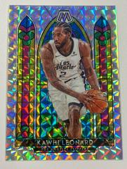 Kawhi Leonard Basketball Cards 2019 Panini Mosaic Stained Glass Prices