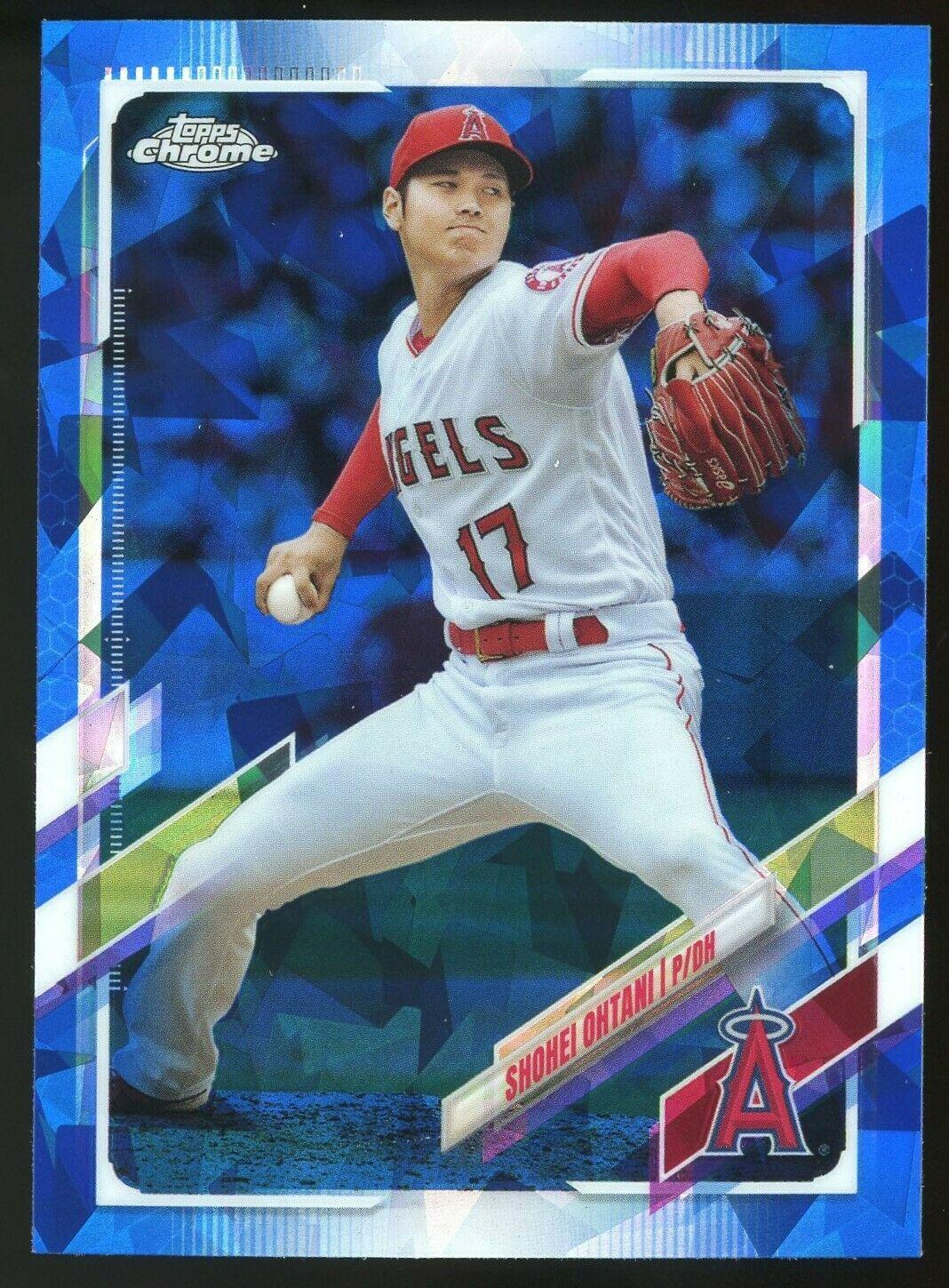 Shohei Ohtani 150 Prices 2021 Topps Chrome Sapphire Baseball Cards