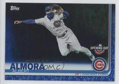 Albert Almora [Blue Foil] #61 Baseball Cards 2019 Topps Opening Day Prices