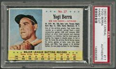 Yogi Berra [Hand Cut] #17 Baseball Cards 1963 Post Cereal Prices