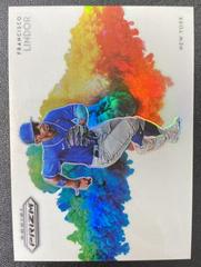 Francisco Lindor #CB-6 Baseball Cards 2022 Panini Prizm Color Blast Prices