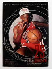 Michael Jordan [Jumbo] #22 Basketball Cards 1996 Upper Deck 23 Nights Jordan Experience Prices