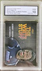 Robert Griffin III [Gold] Football Cards 2012 Sage Hit Prices