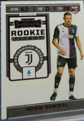 Merih Demiral [Red] #RT-36 Soccer Cards 2019 Panini Chronicles Contenders Rookie Ticket Prices