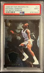Michael Jordan [phi beta jordan] Basketball Cards 1998 SP Top Prospects Prices