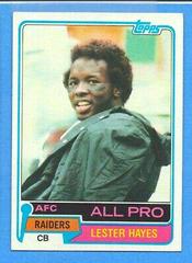 Lester Hayes #20 Football Cards 1981 Topps Prices
