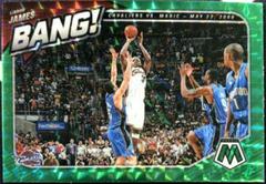 LeBron James [Green Mosaic] Basketball Cards 2020 Panini Mosaic Bang Prices