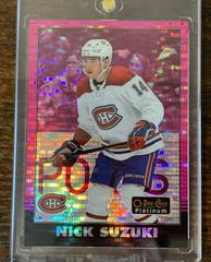 Nick Suzuki [Pink] #R-24 Hockey Cards 2020 O Pee Chee Platinum Retro Prices