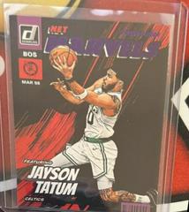 Jayson Tatum [Purple] #18 Basketball Cards 2022 Panini Donruss Net Marvels Prices