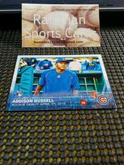 Addison Russell Baseball Cards 2015 Topps Update Prices